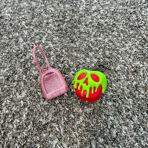 Poison Apple with Pink Glitter Hand Sanitizer Holders